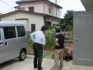 玄関土